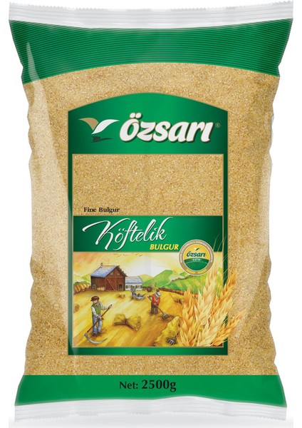 Köftelik Bulgur 2,5 kg