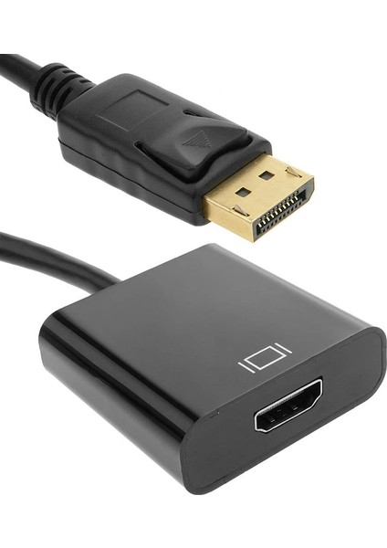 PM-34219 Dısplay Port To HDMI Dişi 10 cm Çevirici Kablo