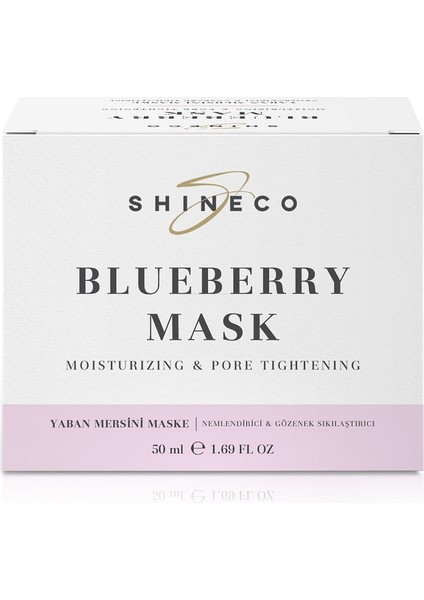 Yaban Mersini Maske 50ML - Nemlendirme & Gözenek Sıkılaştırıcı -