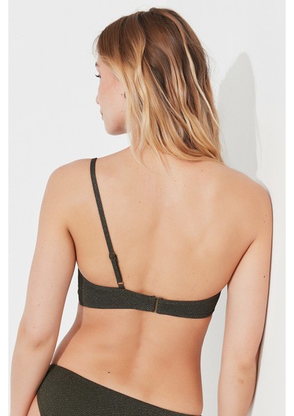 Haki Brisha Tek Omuz Bikini Üstü fırsatları