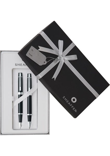 300 Serisi Dolma & Tükenmez Kalem Seti Siyah 9312-9