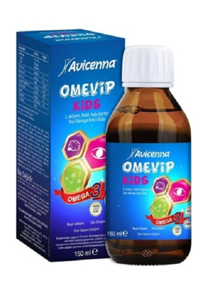 Omivip Kids Omega3 Şurup 150 ml