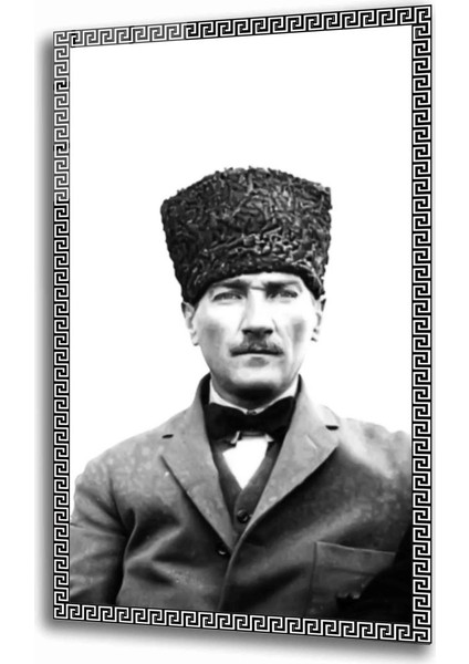 Atatürk Cam Tablo 4 mm Dayanıklı Temperli Cam