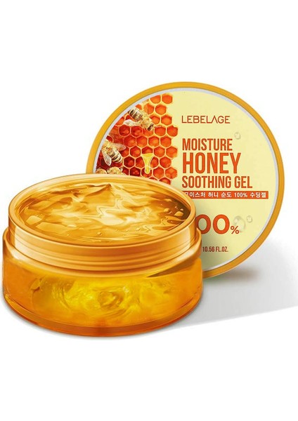 Yüz Ve Vücut Için Nemlendirici Doğal Bal Özü Soothing Gel Krem 300 Ml