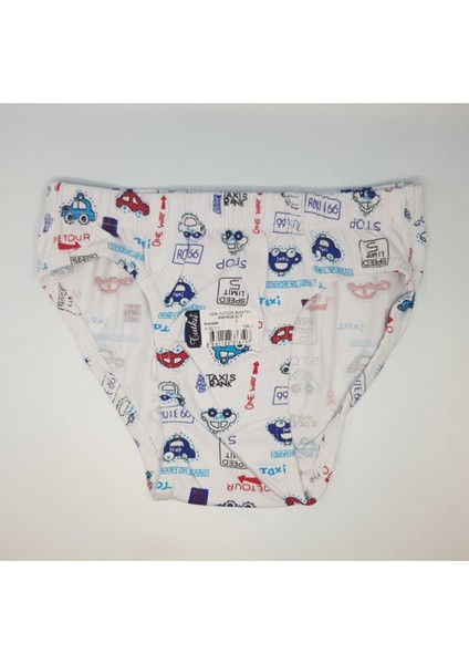 0255 Erkek Çocuk Elastan Slip Külot 6 Adet modelleri
