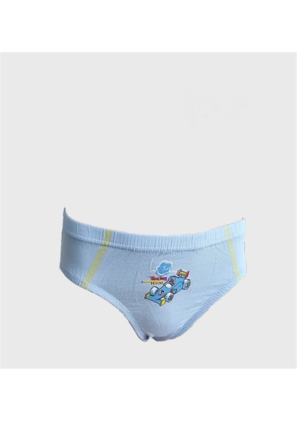 Erkek Çocuk Parça Baskılı Likralı Slip Külot 6 Adet - 1019 fiyatları