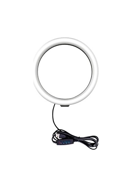 8'' Ring Light - Tiktok - Youtube - Kuaför - Makyaj - (Işık Ayağı Hediyeli)