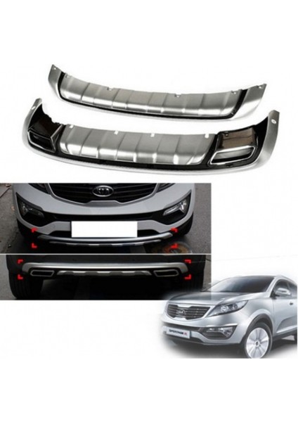 Kia Sportage R Difüzör Ön Arka Tampon Koruma 2010 - 2015