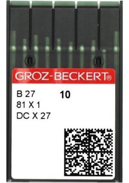 GB DCX27 Overlok Iğne 10 No