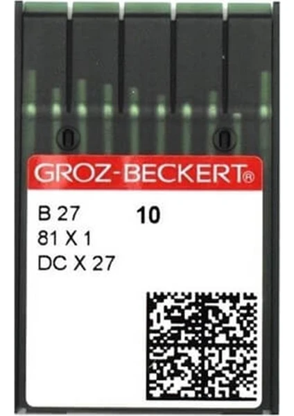 Groz Beckert GB DCX27 Overlok Iğne 11 No