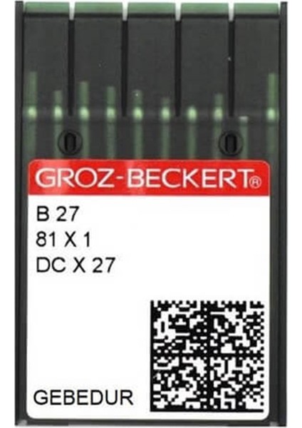 GB DCX27 Yanmaz Overlok Iğne 9 No