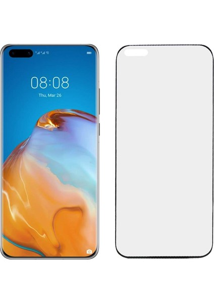 Huawei Mate 40 Pro Ekran Koruyucu Nano Tam Kaplama