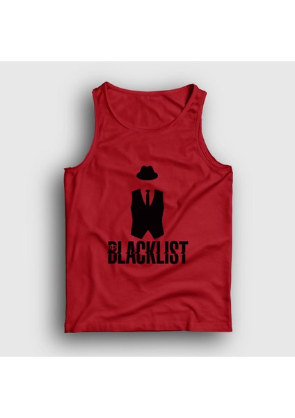 Unisex Kırmızı Vest The Blacklist Atlet