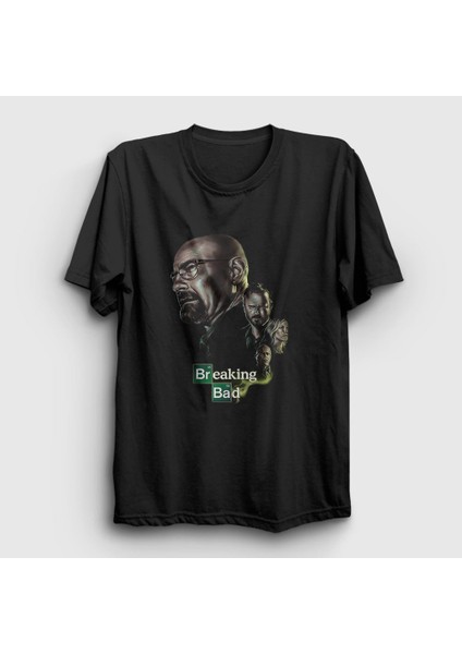 Unisex Siyah Final Breaking Bad T-Shirt