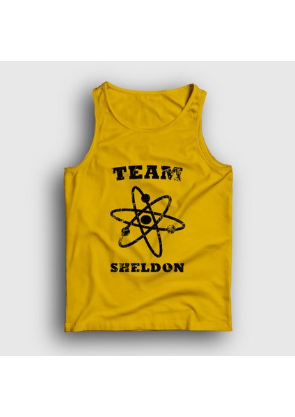 Unisex Sarı Team Sheldon The Big Bang Theory Atlet