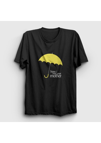 Unisex Siyah Umbrella How I Met Your Mother T-Shirt