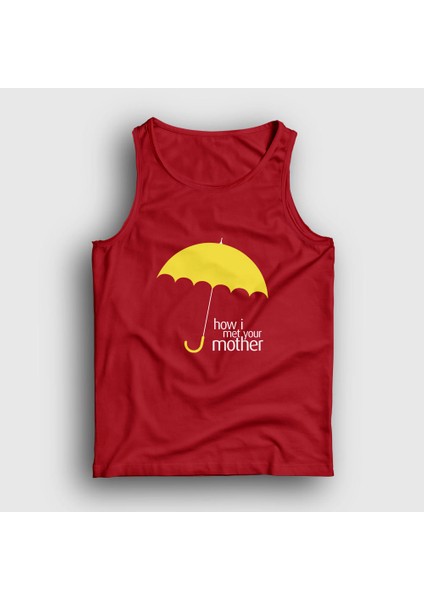 Unisex Kırmızı Umbrella How I Met Your Mother Atlet