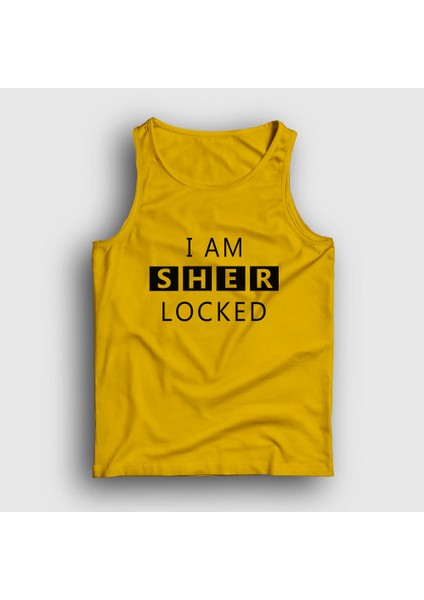 Unisex Sarı Sherlocked Sherlock Holmes Atlet