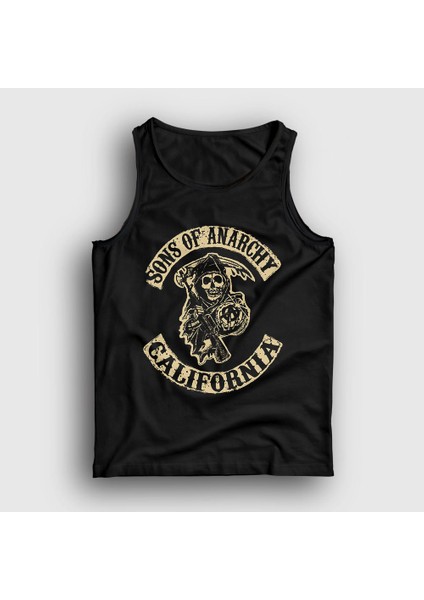 Unisex Siyah California V2 Sons Of Anarchy Atlet