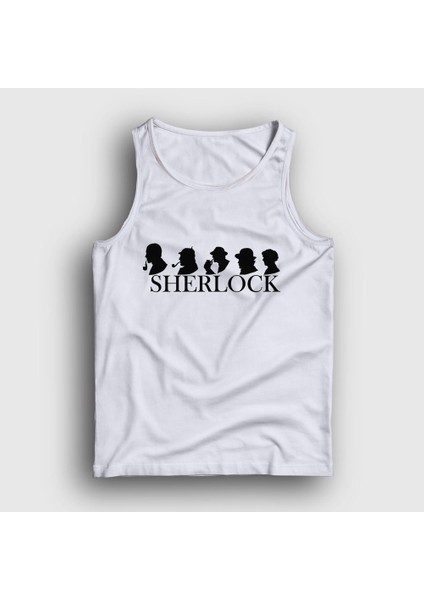 Unisex Beyaz Evolution Sherlock Holmes Atlet