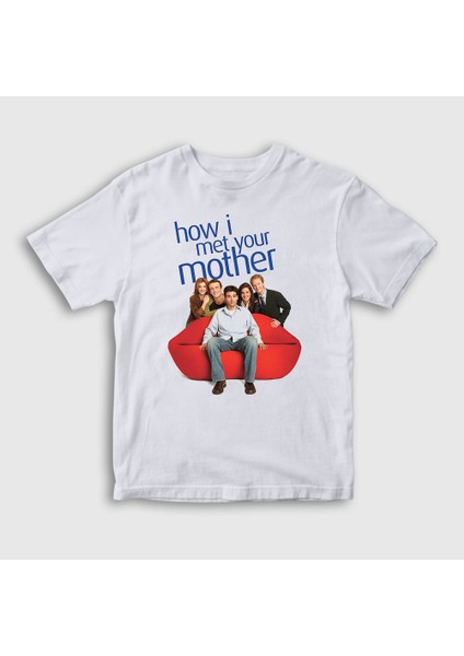 Unisex Çocuk Beyaz All How I Met Your Mother T-Shirt