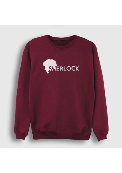 Unisex Bordo Series Sherlock Holmes Sweatshirt