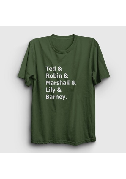 Unisex Haki Names How I Met Your Mother T-Shirt