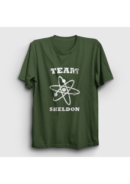 Unisex Haki Team Sheldon The Big Bang Theory T-Shirt