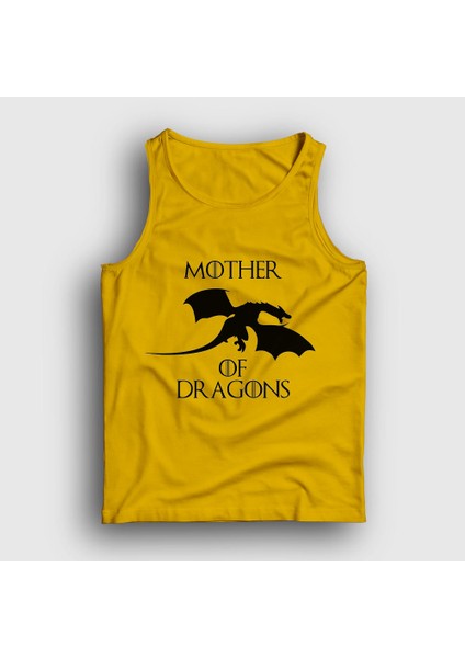 Unisex Sarı Mother Of Dragons Game Of Thrones Atlet
