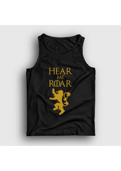 Unisex Siyah Roar Game Of Thrones Atlet
