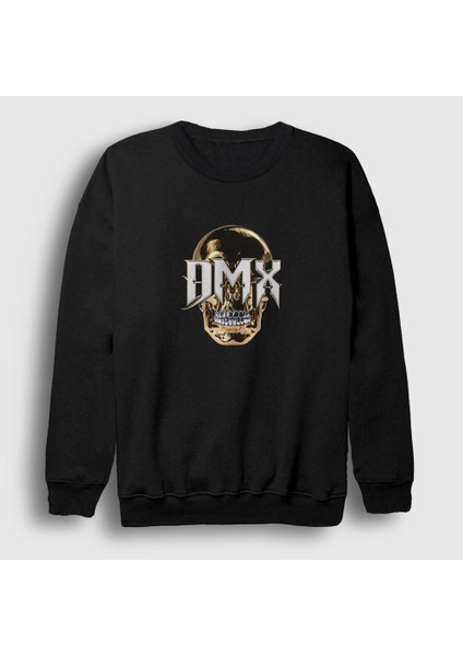 Unisex Siyah Skull Dmx Sweatshirt