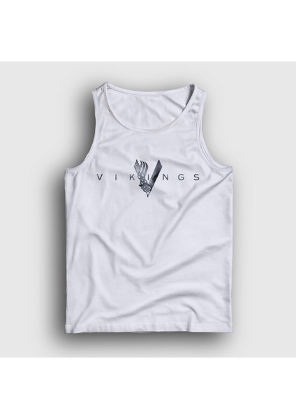 Unisex Beyaz Logo V2 Vikings Atlet