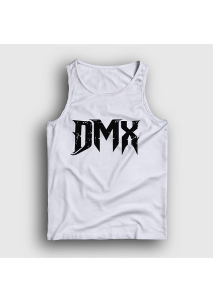 Unisex Beyaz Logo Dmx Atlet
