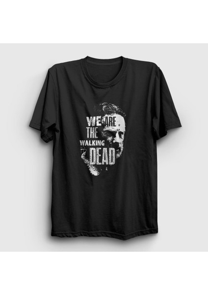 Unisex Siyah We Are The Walking Dead T-Shirt