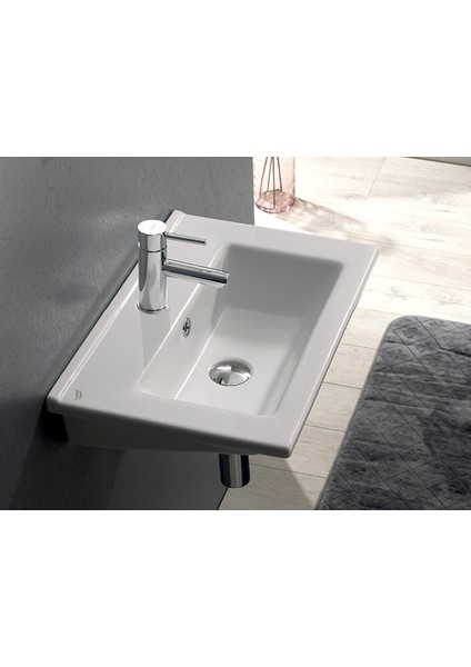 Cerastyle Turkuaz Arte Etajerli Lavabo 100 x 45  cm