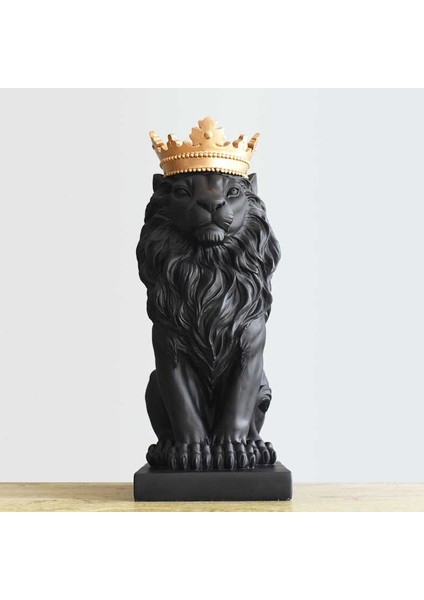 Aslan Kral Biblo Siyah 36 cm