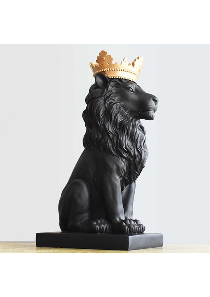 Aslan Kral Biblo Siyah 36 cm