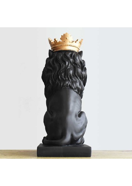 Aslan Kral Biblo Siyah 36 cm