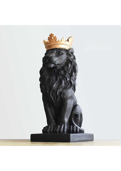 Aslan Kral Biblo Siyah 36 cm