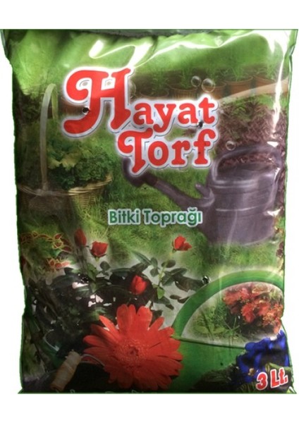 Torf Bitki Toprağı 3 Lt