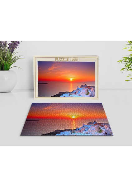 Manzara 1000 Parça Profesyonel Puzzle-2