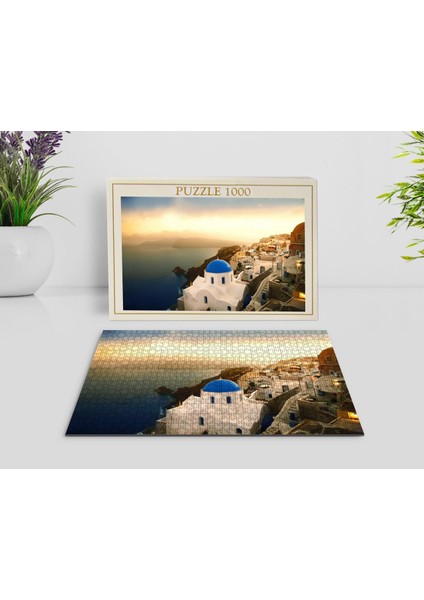 Manzara 1000 Parça Profesyonel Puzzle-12