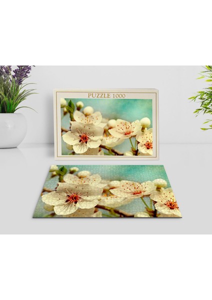 Çiçekler 1000 Parça Profesyonel Puzzle-9