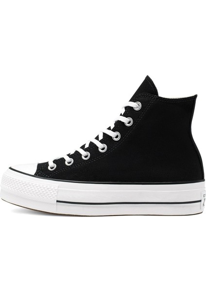 Chuck Taylor All Star Lıf Siyah Beyaz Kadın Sneaker