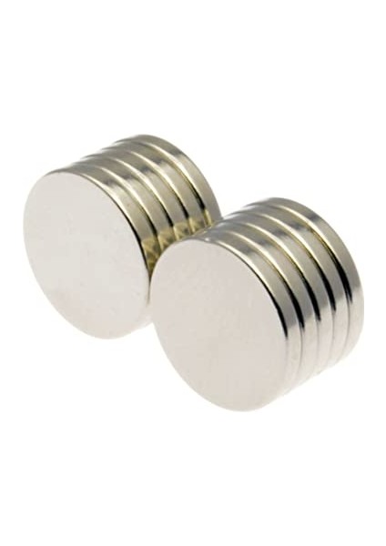 14 x 2 mm Çap: 14, Kalınlık : 2 Yuvarlak Neodyum Mıknatıs