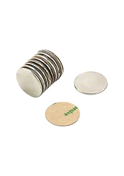 15 x 1 mm Çap: 15 Kalınlık : 1 Yuvarlak Neodyum Mıknatıs