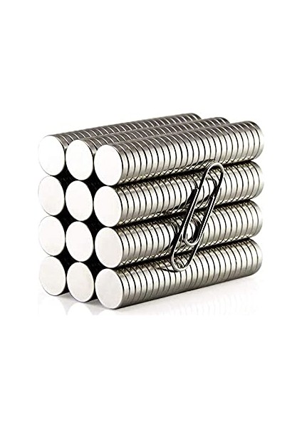 15 x 2 mm Çap: 15 Kalınlık : 2 Yuvarlak Neodyum Mıknatıs