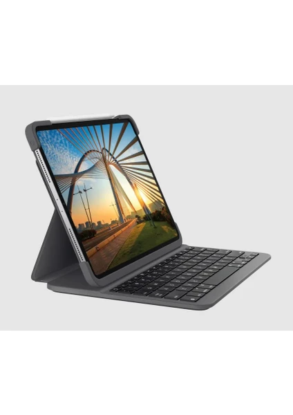 Slim Folio 12.9" iPad Pro Için Klavyeli Kılıf -Türkçe 920-00914