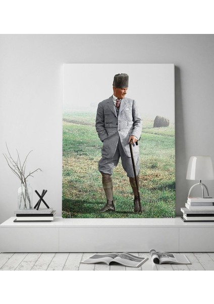 Gift Atatürk Tasarımlı Kanvas Tablo-49 70X100CM