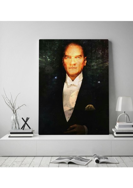 Gift Atatürk Tasarımlı Kanvas Tablo-31 70X100CM